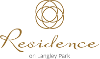 The residence on langley logo